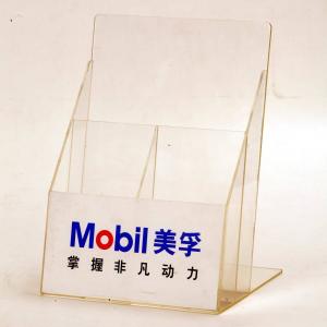 Customized Ad-163 Acrylic Clear Sign Menu Holder