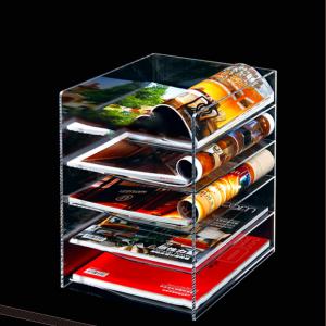 Acrylic magazine holder CLBH-07