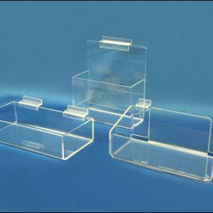 Clear acrylic jewelry holder wi