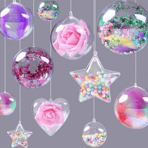 Christmas Decoration Acrylic Clear Ball