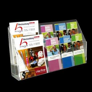 Promotion clear Acrylic brochure holder