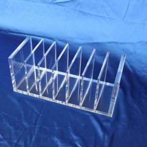 Customize Clear Desktop Acrylic Menu Stand Holder