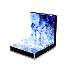 Cosmetic Countertop Display Rack With Led Light China Manufacturer