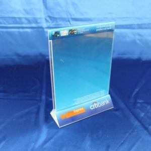 Customize Clear Acrylic Leaflet Menu Holder