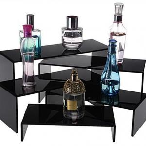 U-Shaped Display Stands Acrylic Risers, 5 Different-Size