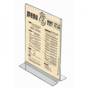 A4 Size Restaurant Usage Acrylic Menu Holder