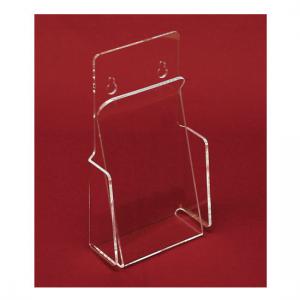 Hold-Down Wallmount Brochure Holder w/Sides