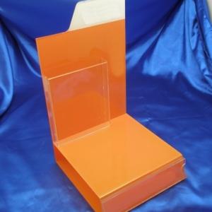 Customized Ad-178 Acrylic Clear Sign Menu Brochure Holder