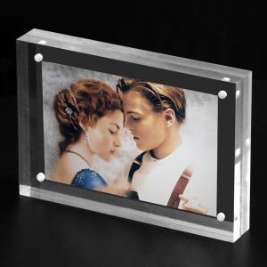 Magnet Acrylic Picture Frame/Plastic PMMA Acrylic Photo Frame