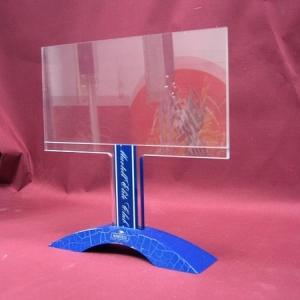 Customized Ad-164 Acrylic Clear Sign Menu Holder