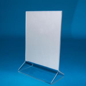 Customized Ad-172 Acrylic Clear Sign Menu Leaflet Document File Holder