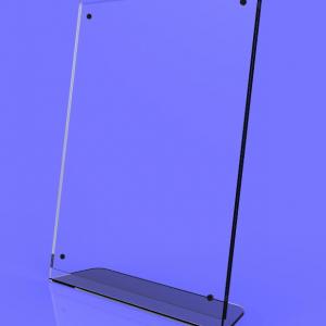 A4 acrylic menu holder