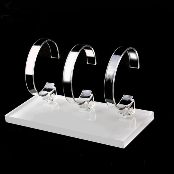 Horizontal Acrylic Watch Jewelry Display Stand