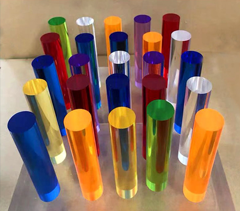 China Manufacture Multi Color Acrylic Pole