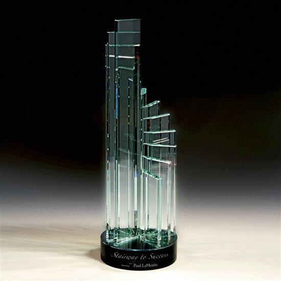 Customize Ad-166 Clear Singing Award Souvenir Laser Engraved Acrylic Trophy
