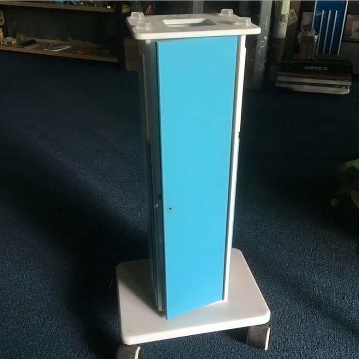 Beauty Instrument Acrylic Display Stand with Wheels