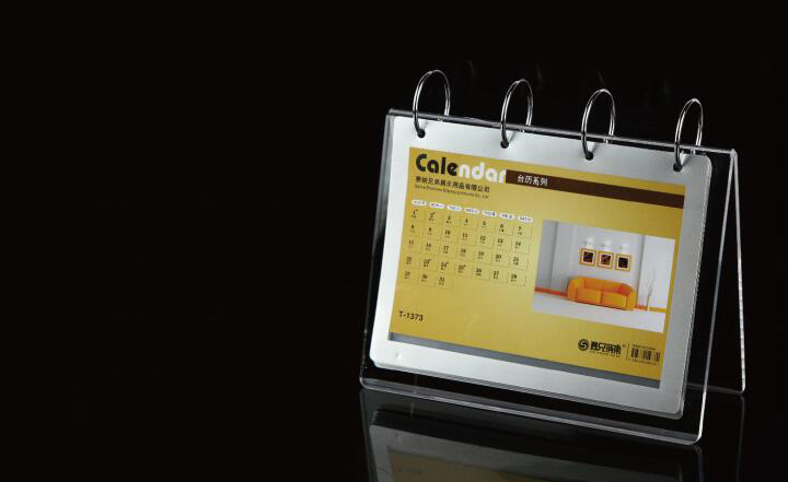 Office Gift Acrylic Desk Calendar Display