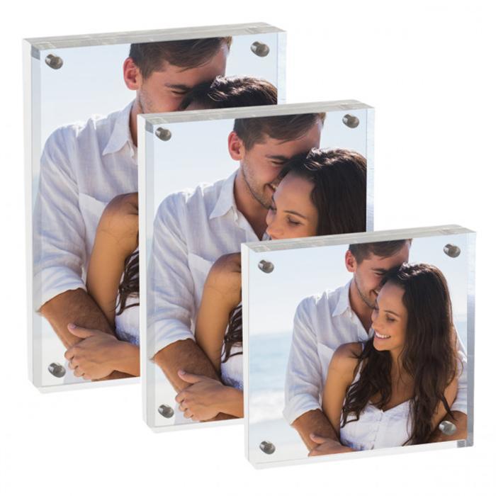 20mm Thickness Floating Acrylic Frame, Acrylic Block Frame