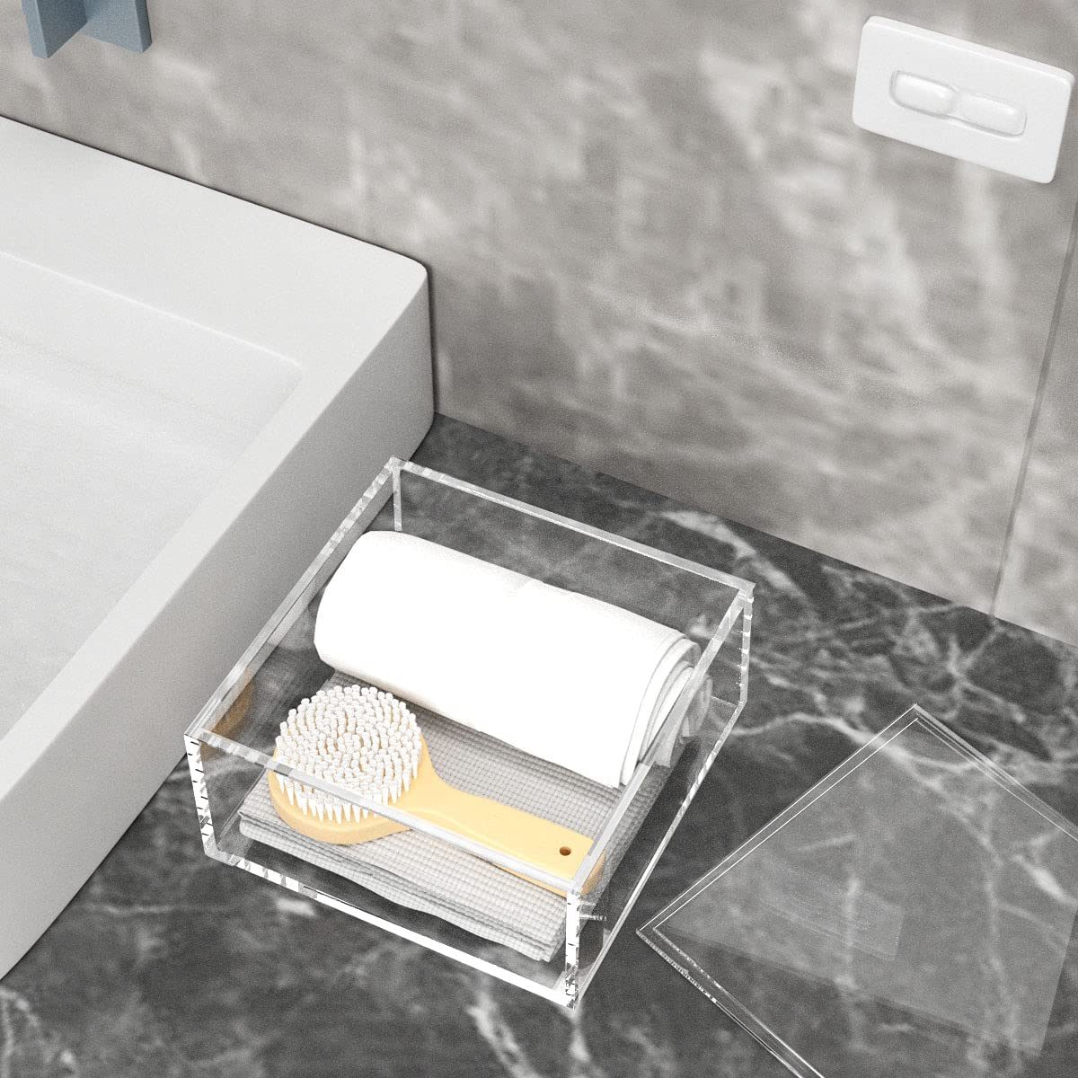 Acrylic Box with Lid Acrylic Organizer Box