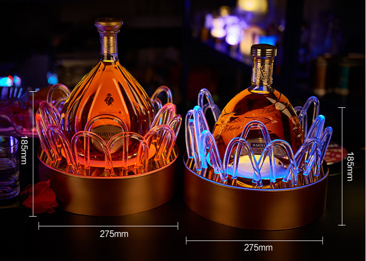 LED Acrylic Liquor Bottle Display