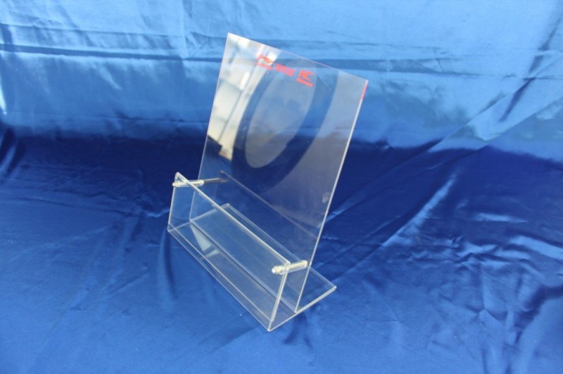 Customize Clear Desktop Brochure Acrylic Holder