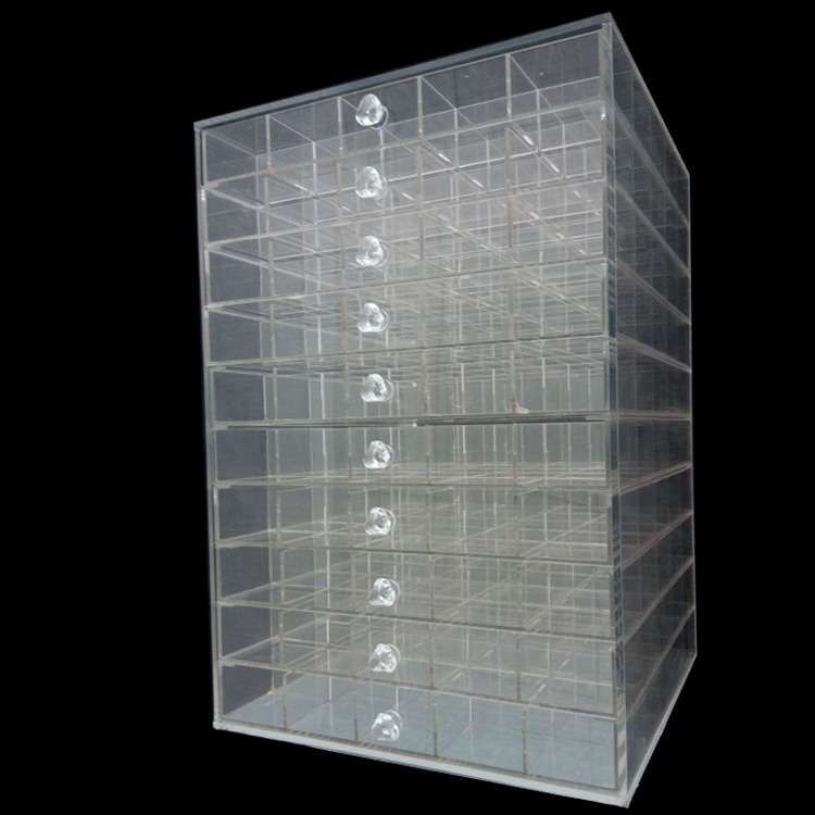 3-4-5-10 Drawers Jewelry Display Box Acrylic