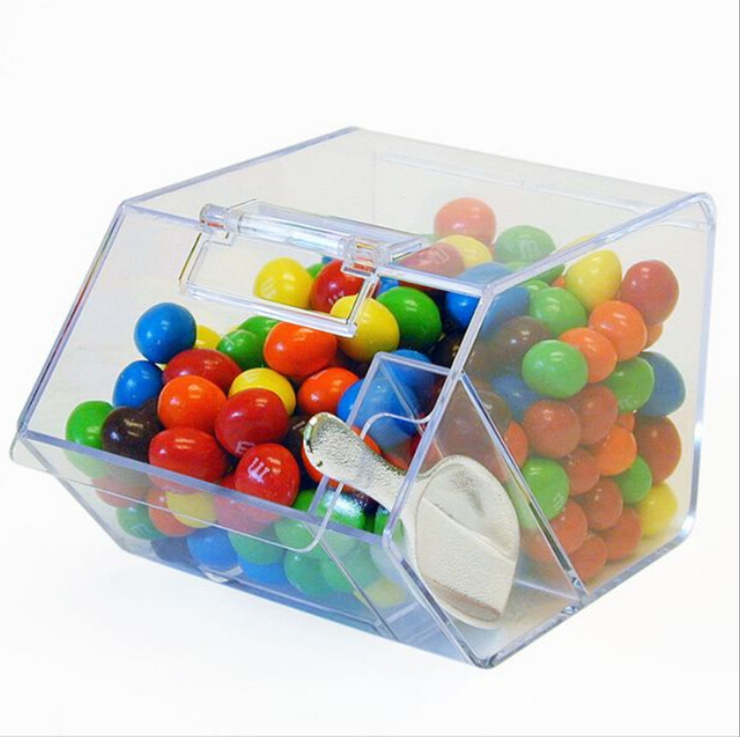 Acrylic Dried Fruit Candy Box Display Box