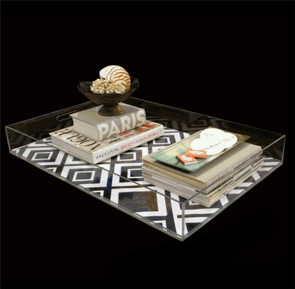 Acrylic Serving Tray, Jewelry Display Tray