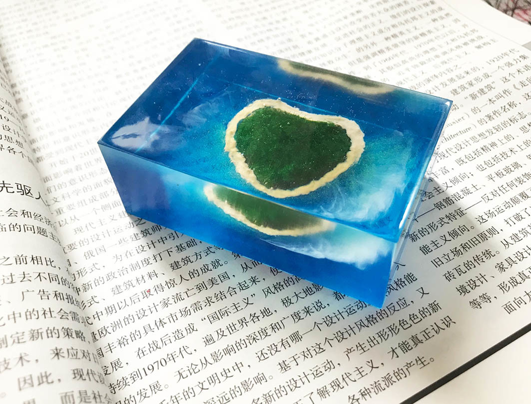 Acrylic Block Craft Tourist Souvenir