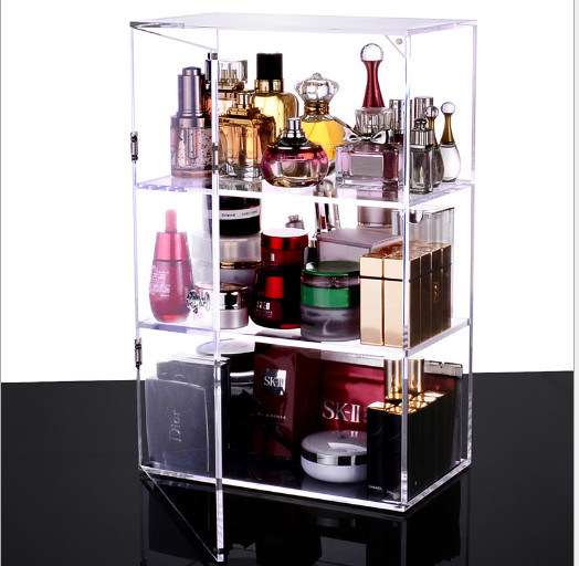 Acrylic Perfume Cosmetic Display Showcase