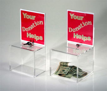 Customize Clear Acrylic Suggestion Vote Box