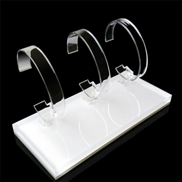 Horizontal Acrylic Watch Jewelry Display Stand