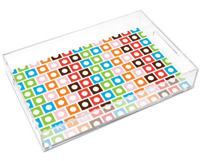 Customize Clear Home Acrylic Tray