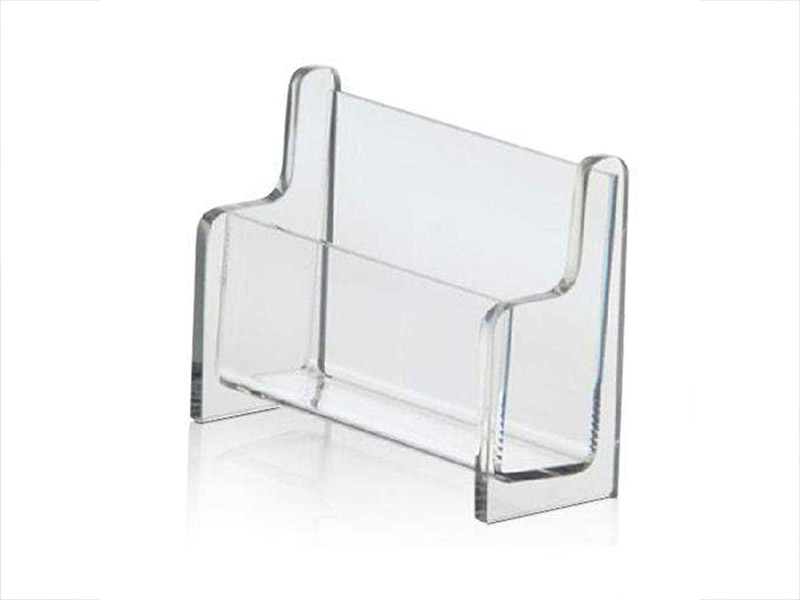 Helsinki Transparent Acrylic Card Case Order display