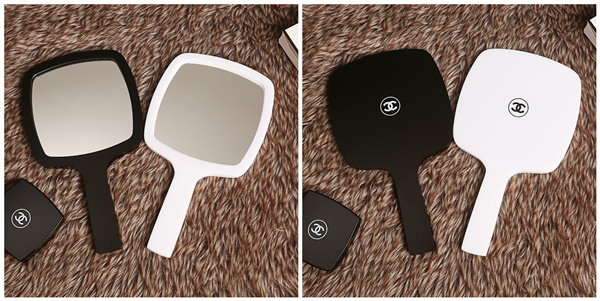 Custom Logo Promotion Gift Acrylic Handheld Makeup Mirror