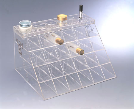 Customized acrylic cosmetic display acrylic cosmetic display floor stands