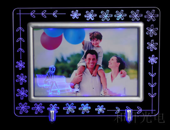 LED Acrylic Photo Frame Magnet Photo Frame