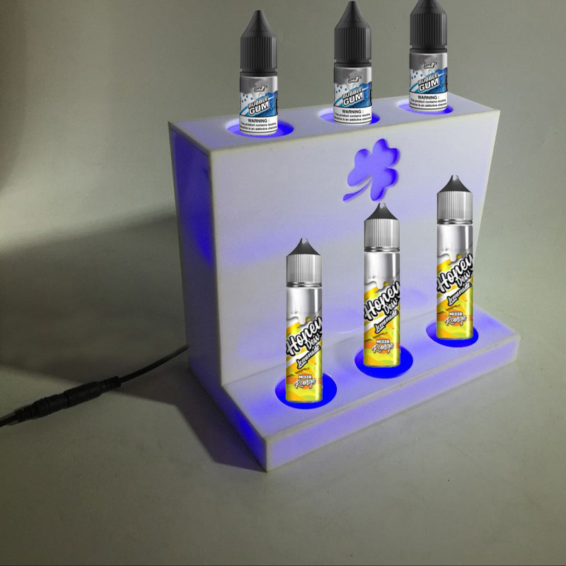 Acrylic Electronic Cigarette Oil Display Stand