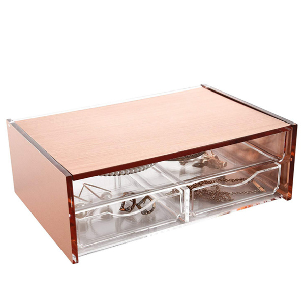 Acrylic Plastic Jewellery Display Box, Cosmetic Storage Box