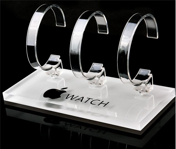 Horizontal Acrylic Watch Jewelry Display Stand