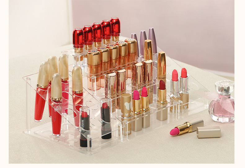 High Transparent DIY Acrylic Lipstick Display Holder