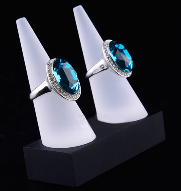 Jewelry Display Shelf Acrylic Ring Holder Jewelry Display Stand