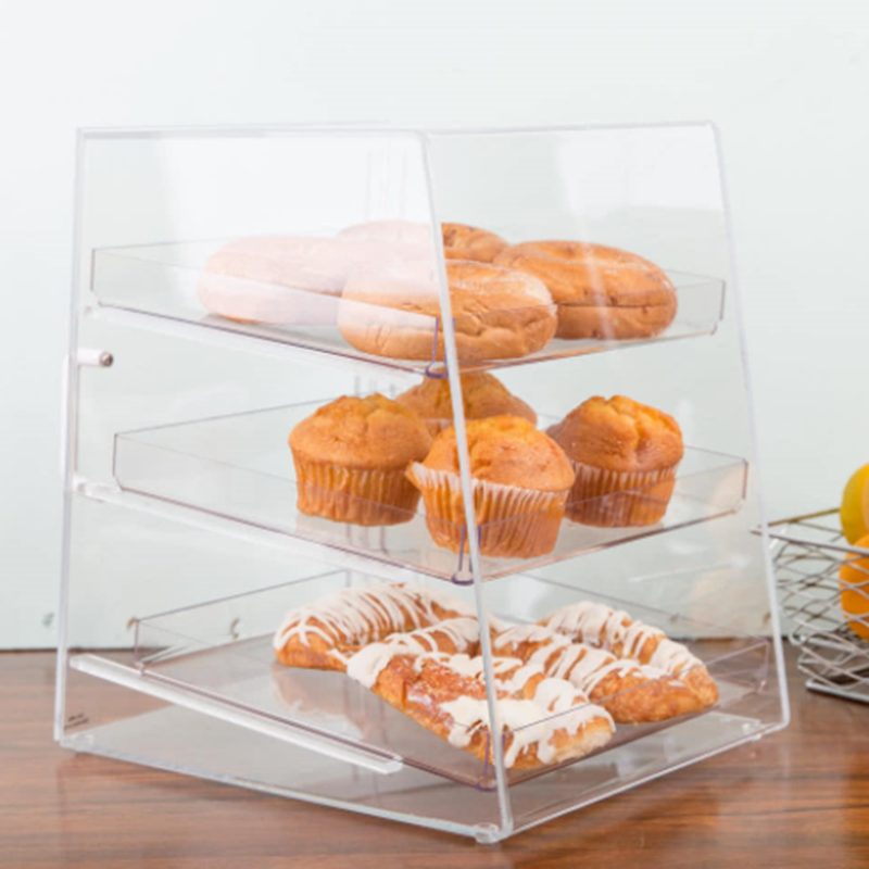 Acrylic food display case HYAF-98