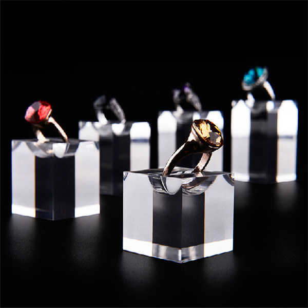 Acrylic Finger Ring Display Stand Holder