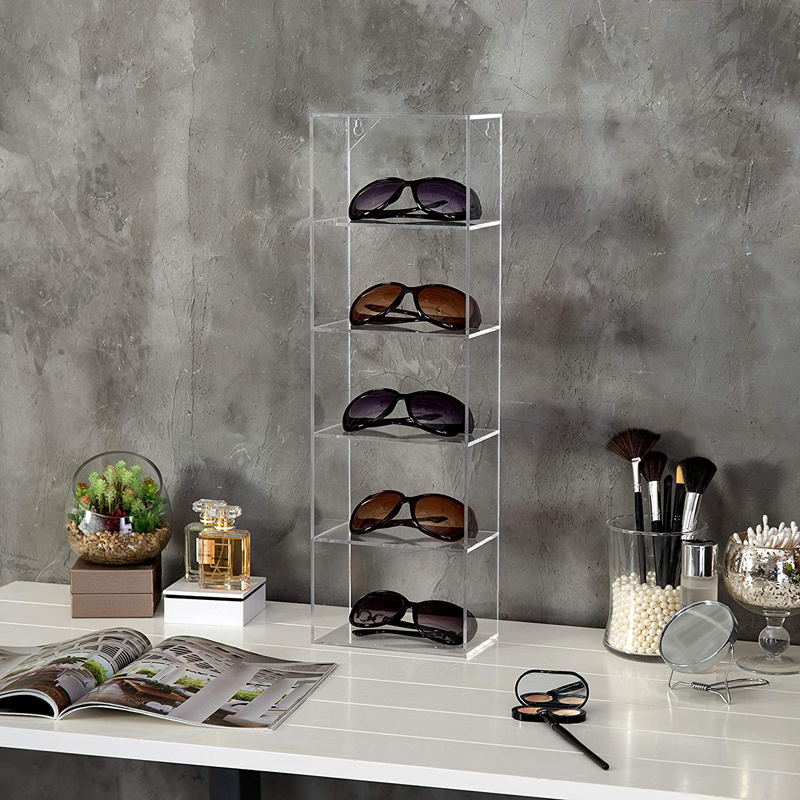 6 Shelf Sunglasses Eyewear Display Case