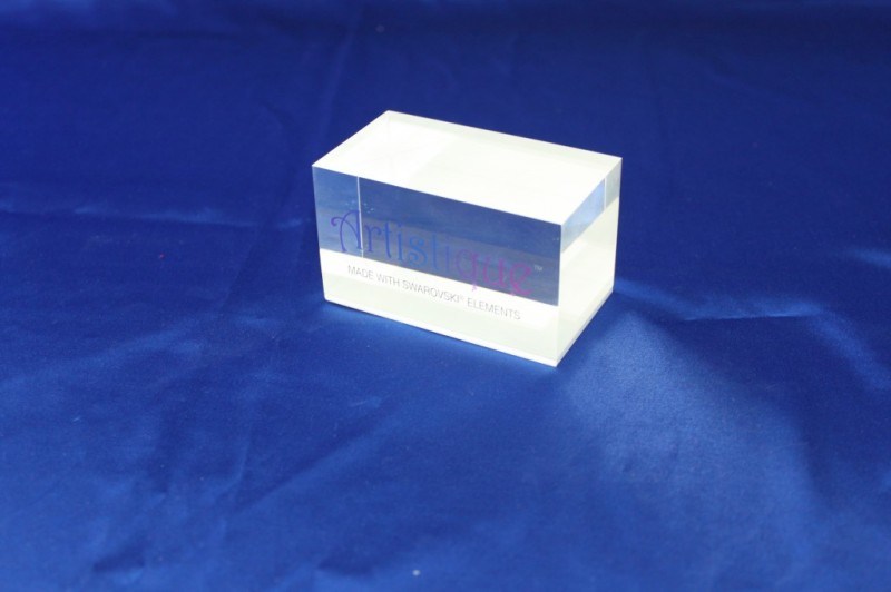 Customize Clear Acrylic Trophy Event Laser Engraved Award for Singer