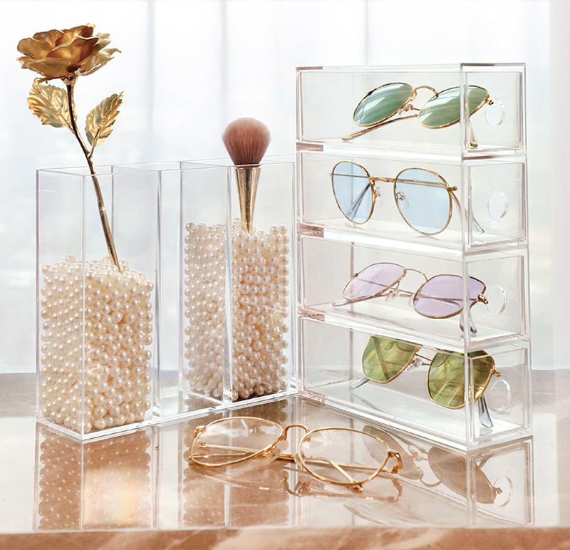 Multi Function Acrylic Cosmetic Case