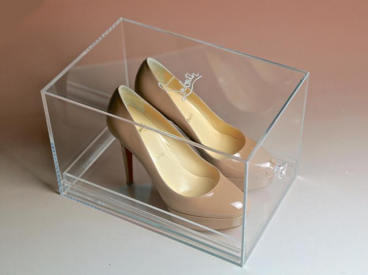 Clear Acrylic Shoes Box, Display Box