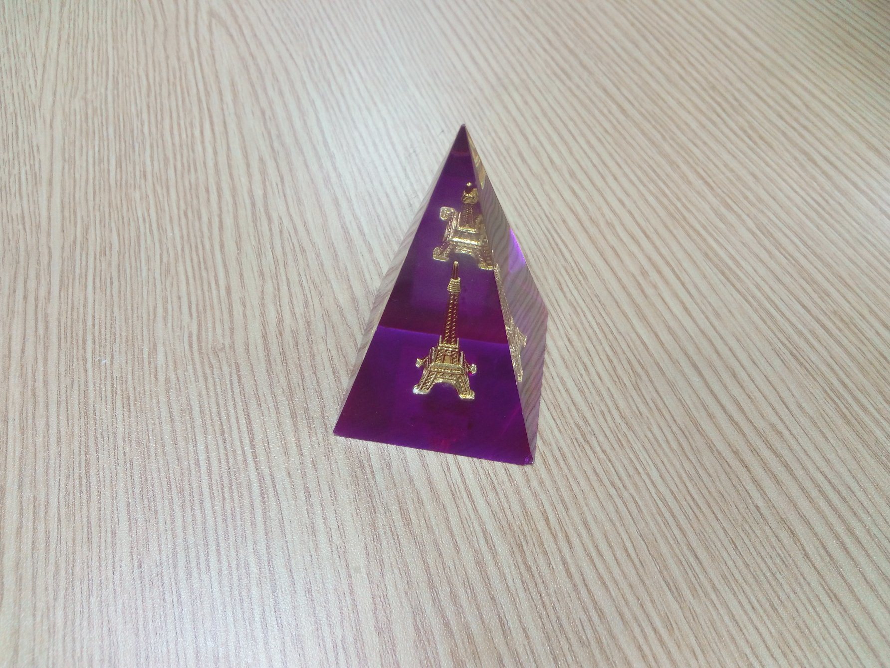 Customize Clear Office Decoration Crystal Diamond Shape Souvenir