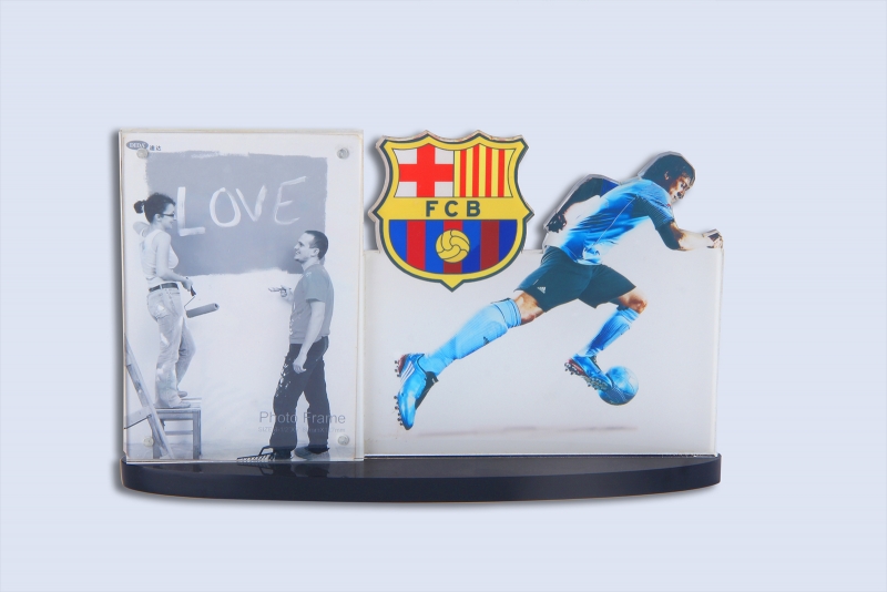 Custom acrylic photo frame